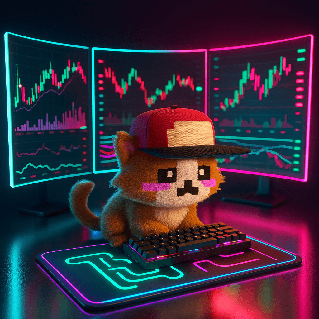 Pixel cat trading